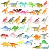 Science Discovery Disery Mini Dinosaur Model Childrens Educational Toys Small Simation Animal Figures Kids Toy For Boy Gift Animal Dhgpi