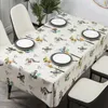 Nappe de table salle à manger café Banquet nappes imperméable vivant rectangulaire en plein air Restaurant pique-nique chiffons