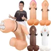 Penis aufblasbares Kostüm Cosplay Sexy lustiger Aufblasanzug Partykostüm Kostüm Halloween für Erwachsene Dick Jumpsuit1203P