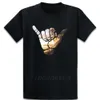 Men's TShirts Hang Loose Hawaii T Shirt Cotton Comfortable Crew Neck Designer Spring Letter Family 230713