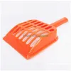 Other Cat Supplies Wholesale Pet Litter Shovel Plastic Fecal Cleaning Spade With Handle Durable Thicken Scoop Pets 4 Colors Dbc Drop Dhrjs