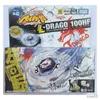 4d Beyblades Takara Tomy Beyblade Metal Battle Fusion Top BB43 L- Drago 100HF med lätt lansering