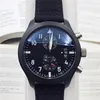2019 Top Quality Luxury Wristwatch Big Pilot Midnight Blue Dial Automatic Men's Watch 44MM Mens Watch Watches 238U