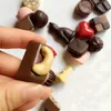 Aimants pour réfrigérateur 10pcs ensemble d'aimants pour réfrigérateur simulation chocolat décoratif magnétique réfrigérateur message autocollants souvenirs cadeaux décoration de la maison 230714