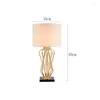 Tischlampen Moderne LED Deak Gold Metall Lampe Schlafzimmer Nachttisch Home Decor Lichter Schreibtisch Hochzeitszimmer Leuchten