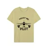 Herr t-skjortor skjorta för män litar på mig jag är en pilot tees hip hopp överdimensionerad t-shirt streetwear harajuku tshirt kort ärm homme