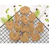 Moules de cuisson 1/8 pièces bébé douche emporte-pièces 3D ours biberon Biscuit gaufrage Cutter mignon dessin animé timbre pour enfants bricolage anniversaire