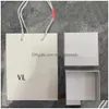 Smyckeslådor Style Ve Letter Designer Package Box Dust-Bags Card Gift-Bag Ribbon Accessories 01 Drop Delivery Packaging Display DHGDB