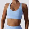 ヨガの衣装女性スタイリッシュな圧縮コンフォートソフトソフトプッシュアップサポートスポーツブラサマーアウトドアフィットネスランニング