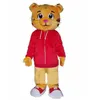 Verkoop als taarten Daniel Tiger Mascot Costume Daniel Tiger Fur Mascot Costumes250P