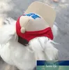 Top Pet Hat Novo Cachorro Pequeno Chapéu de Sol Casuais Boné de Beisebol para Cachorros Lona Respirável Boné Repicado Comércio Exterior