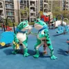 Costume da mascotte Simbok Funny Frog Bambola Propaganda Mascotte Abbigliamento anime da cartone animato per adulti Halloween Pasqua Partie