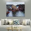 Canvas Art Impressionist Belle-Ile Rocks в Порт-Гулфаре Клод Моне Пейзаж картинка ручной романтической домашней декор