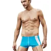 Cuecas masculinas de algodão cuecas curtas boxers sexy cintura baixa shorts masculinos