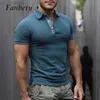 Herren T-Shirts 2023 Einfache Einfarbige Männer Tops Sommer Reverskragen Kurzarm Knopf Polo T-shirt Mode Lässig Business Büro Pullover L230713