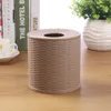 Tissue Boxes Napkins Round Container Living Room Bedroom Gift Napkin Holder Home Toilet Paper Storage Desktop Hotel Decorative Tissue Box Dustproof R230714