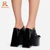 Pantoufles PRXDONG été femmes chaussures Sexy talons hauts plate-forme épaisse chaussures noir bleu robe fête décontracté femme pantoufles taille 34-43 230713