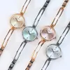 Montres-bracelets petit cadran or Rose femmes montres de mode bracelet en alliage de luxe dames horloge fille accessoires Bracelet montre