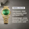 Inne zegarki Cadisen DD40 Mężczyzn luksusowy automatyczny zegarek Ar Sapphire Glass Mechanical Wristwatch 10Bar Miyota 8285 MOVT 2023 230714