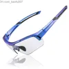 Lunettes de soleil ROCKBROS lunettes de vélo lumière induite super légère lunettes de soleil de sports de plein air vtt course vélo lunettes de protection UV équipement de vélo Z230720