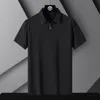 Herrpolos Korea Style Solid Brand Fashion Polo Shirts Short Sleeve Men's Black White Summer Breattable Tops Tee Oversize 4xl 230713