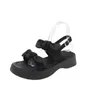 Sandalen Flats 5514 Vrouwen Zomer Platform Boog Schoenen 2024 Mode Slippers Trend Jurk Casual Slides Open Teen Wandelen