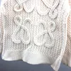 #7 스웨터 까마귀 남자 디자이너 Allover Quality Tech Fleeces 스웨터 인쇄 OTTON KNIT CREWNECK 남녀 여성 편지 파리 스포츠웨어 더 많은 스타일 선택 111