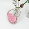 Sacos de noite Moda designer de luxo bolsa de embreagem feminina formato de coração bolsa de diamante bolsa festa de casamento 230714
