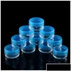 Packing Bottles 3G 5G Plastic Containers Jar Box Transparent Bottle Empty Cosmetic Cream Jars L 5Ml Container Drop Delivery Office S Dhsbv