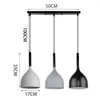 Lampade a sospensione Nordic Lights 3 Heads Modern Hanging Minimalista Simple Light Cucina Sala da pranzo Coffee Bar Home Lighting Decor