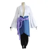 Naruto cosplay Shippuden Sasuke Uchiha 3 generation cos clothes Naruto Cosplay 3rd ver Costume Suit with Nursing256V