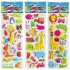 Kinderen Speelgoed Stickers 8 SheetsSet Waterdicht Cartoon Zoo Dieren Notebook Decoratie Scrapbook Sticker Voor Kinderen Jongens Meisjes Gift 230714