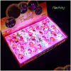 LED RAVE TOY 50PCS /PACK CARTOON FIGENS RING SILE GLOWING RINGS FRISKING LIGHT UP UP UP UP INVEST PARTY BIRTHDAY 230710ドロップ配信DHMGR