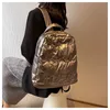 Bolsa de lona Mochilas de gran capacidad Bolsa de algodón espacial de alta calidad para mujer Mochila de viaje escolar Mochila de nailon para mujer 230714