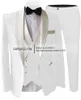 Costumes pour hommes costume pour hommes 3 pièces mode formelle solide couleur plate smokings veste fête mariage marié (Blazer gilet pantalon)