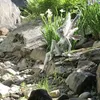 정원 장식 야외 정원 귀여운 수지 앉아있는 꽃 요정 액세서리 공원 인형 장식 장식 안뜰 로커 수영장 장식 선물 공예 L230714