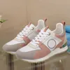 Designer RUN AWAY Luxus Sneakers Damen Freizeitschuhe Kalbsleder Schuhe Damen Outdoor Sneaker Mesh Gummi Farbe Trainer Retro Splicing Laufschuh mit Box