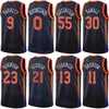 Printed Basketball Man Kids Donte DiVincenzo Jersey Jalen Brunson 11 Julius Randle 30 Quentin Grimes 6 RJ Barrett 9 Immanuel Quickley 5 Trevor Keels 3 Jericho Sims