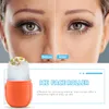 Mini Ice Cube Face Roller Rouleau de glace en silicone réutilisable pour le visage et les yeux