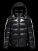 Men's Down Jacket Winter Stylist Parka Hooded Couple Windproof Coat Cold Badge Embellished in Multiple Colours Asian Size