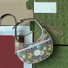 حقيبة مصمم الأزياء G ophidia Hobo Bags Womens Mini Counter Bag Bag Bintage Leather Leather Design Asse Sense Half Moon Bag 726843
