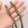 Perline di perline squisite 5-8mm Ghiaia di pietra maculata naturale distanziate allentate per gioielli che fanno accessori collana bracciale fai da te