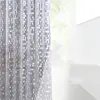 Vorhang 3D Transparent Spa Badezimmer Anti Peep PVC Verdicktes Prägemuster Wasserdichte Weiße Kieselsteintür