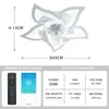 Ceiling Fans With Lights Smart Switch Modern Led Ceiling Fan Lamp Minimalist For Living Room Bedroom Home Decor