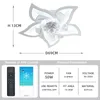 ceiling Fan Fans With Lights Remote Control Bedroom Decor Ventilator Lamp App and RC Adjustable Speed Dimmable Ceiling Lamp For Bedroom Kitchen Exhaust Smoke