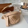 Donna Vita Uomo Borse Marsupio Cintura Petto Designer Tracolla trapuntata Borsa in pelle Borsa Pochette Pochette Hardware dorato 3213585 8604426