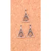 Charms 300Pcs Antique Sier Plated Deathly Hallows Pendants For European Bracelet Jewelry Making Diy Handmade 1312Mm1159294 Drop Deli Dhsqp