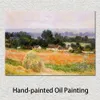 Riproduzione della pittura a olio di Claude Monet di alta qualità Un pagliaio fatto a mano su tela Paesaggio Home Decor per camera da letto