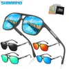 Occhiali da sole 2022 Nuovi occhiali da sole polarizzati Shimano guida campeggio escursionismo pesca occhiali da sole classici occhiali sportivi da ciclismo all'aperto Z230717