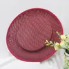 Geizige Krempe Hüte Frauen Fascinator Millinery Hut Basis Party Hochzeit Sinamay Kopfbedeckung Herstellung Materil Fedoras Derby Kopfschmuck Haarschmuck 230713